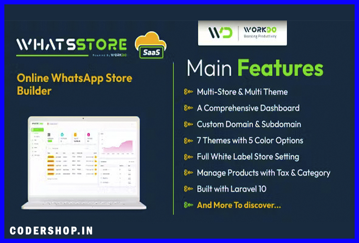 WhatsStore SaaS - Online WhatsApp Store Builder